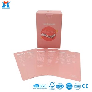 Alta qualità stampa personalizzata per adulti giochi <span class=keywords><strong>da</strong></span> tavolo divertenti divertenti <span class=keywords><strong>domande</strong></span> interattive Design portatile all'ingrosso della fabbrica - Product Image 1