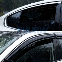 Accesorios Exteriores para SUV PHURW, Protector de Lluvia para Ventanas, Visores de Ventana de PC al por Mayor para JETTA VS5 2019+, Parasoles Personalizados