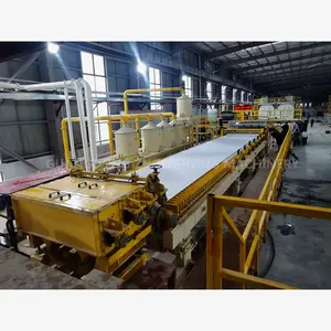 Línea de producción de tablero de techo de cemento completamente automática Máquina de losa de cemento de fibra Máquina de tablero de silicato de calcio