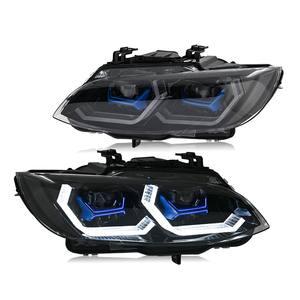 Faro Delantero LED Doble para <span class=keywords><strong>BMW</strong></span> Serie 3 E92 E93 <span class=keywords><strong>328i</strong></span> 335i 2007-2010, Luces Delanteras DRL - Product Image 2