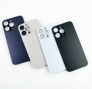 Verre arrière en stock pour iPhone 14 Pro 14 Pro Max, couvercle de batterie, boîtier arrière, panneau de remplacement, pièces de réparation - Product Image 1
