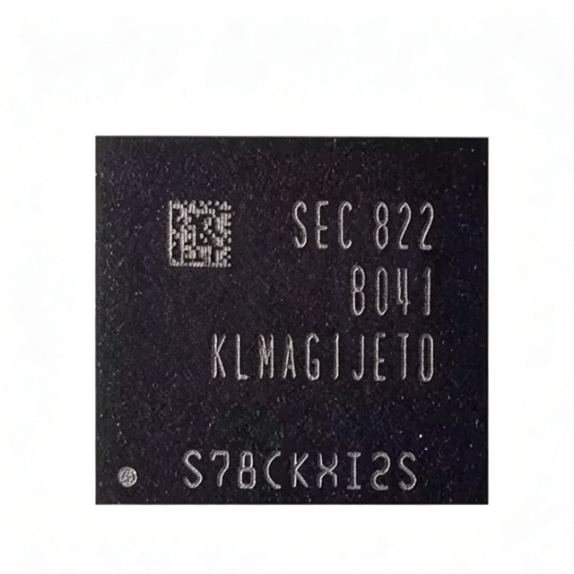 Samsung KLMAG1JETD-B041 High Density BGA EMMC NAND Flash Memory Storage Chip for Mobile Phones/Tablets/TVs