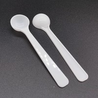 Cuillères doseuses transparentes en PP de qualité alimentaire 1g 2ml à long manche pour café, aliments pour animaux, céréales, protéines, épices et autres produits secs