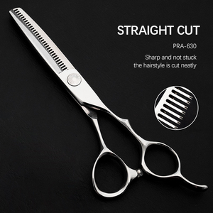 Customized Professional Salon 440C Steel Hair Cutting <strong>Scissors</strong> 5.0 6.0 Inch Microteeth Blade Right Handed Thinning <strong>Shears</strong> - Product Image 4