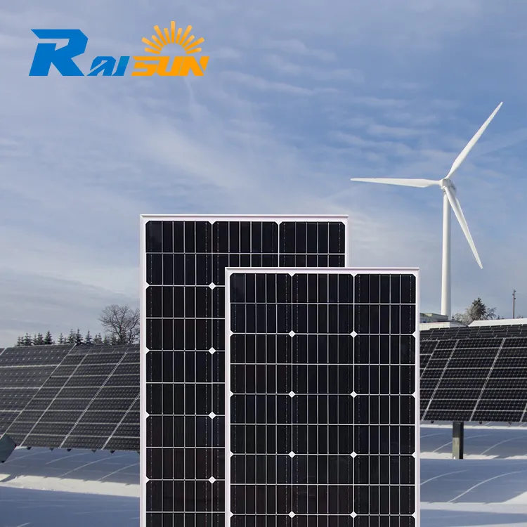 Raisun Most Efficiency Solar Panels Suppliers 540w Mono Solar Panels Manufacturer 540 Watt Mono Half-cut Solar Panels