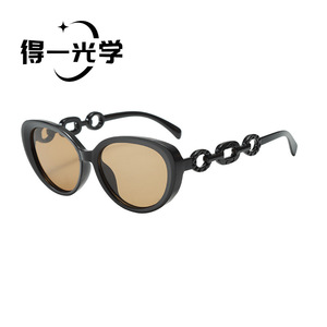 Cat Eye <b>Sunglasses</b> Black PC Frame UV400 Women Fashion Outdoors - Product Image 2