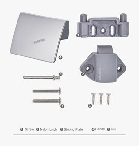Poignées et loquets de <span class=keywords><strong>porte</strong></span> d'armoire pour camping-car et <span class=keywords><strong>caravane</strong></span>, pièces et accessoires essentiels - Product Image 5