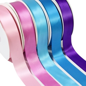 Cinta de Satén Personalizada al por Mayor en 196 Colores, Cintas de Poliéster de 4 cm en Colores Sólidos para Rosas de Satén, <span class=keywords><strong>Satinada</strong></span> de 4 cm - Product Image 4