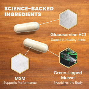 Potente 120 tabletas masticables con sabor a pollo, suplemento para la articulación de la cadera del perro, extracto de mejillón de labios verdes, cuidado de la salud efectivo - Product Image 4