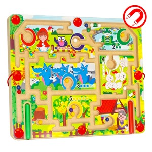 Nuevo Juguete <span class=keywords><strong>de</strong></span> Actividades Montessori, Laberinto Magnético, Clasificación <span class=keywords><strong>de</strong></span> Números y Colores, Rompecabezas <span class=keywords><strong>de</strong></span> Conteo, Ayuda Educativa para el Aprendizaje <span class=keywords><strong>de</strong></span> Letras para Niños - Product Image 1