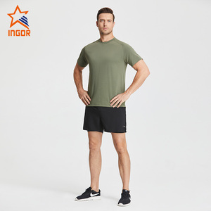 Ingor हल्के पुरुष पेशी सक्रिय फिटनेस पहनने खेल रनिंग शर्ट Mens फिटनेस जिम टी शर्ट - Product Image 4