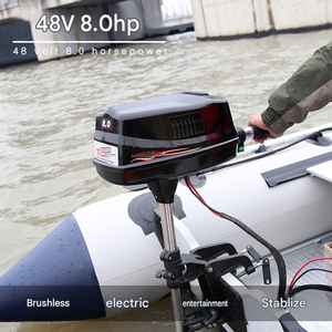 Motor fueraborda eléctrico marino Hangkai 12V/24V/48V/60V 600W/800W/1800W/2200W/2200W de empuje para pesca de arrastre y surf, ecológico - Product Image 5