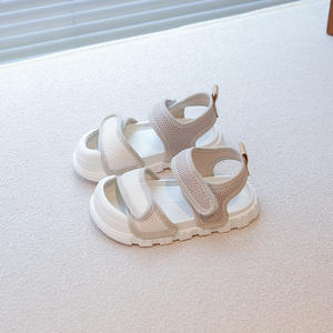 2025 sandalias para niños y niñas, zapatos de playa de verano, sandalias de estilo coreano con punta abierta para niños pequeños, cómodas y ligeras para niños grandes - Product Image 4