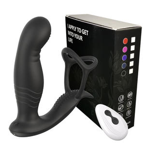 Hao Night - Masajeador de Próstata Eléctrico para Hombre, Anillo de Bloqueo con Control Remoto, Juguete Sexual, Tapón Anal, Dispositivo de Masturbación - Product Image 6