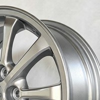 Llantas de Aleación de Aluminio para Automóvil, 16x6.5 ET46 CB67.1 PCD5x114.3, Plateadas, 16 Pulgadas, Nuevas, Venta al Por Mayor, en Stock