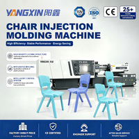 Machines de moulage par injection de plastique horizontales électriques de haute précision à servo-hydraulique Yangxin 850 tonnes pour la fabrication de chaises