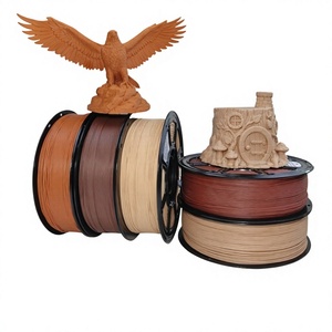 Filamento de Impresión 3D SanCi PLA Wood, 1.75 mm de Diámetro, Huizhou, Bobina de 1 kg, Polvo de Madera con Aroma Natural a Madera, Compatible con - Product Image 1