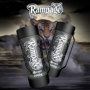Rampage - Tanque de Helio Desechable al por Mayor de 3.3L, Puro 99.99%, 2kg, Metálico, para Compra a Granel, Cilindro de Gas Crema de Grado Alimenticio - Product Image 3