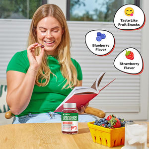 Suplemen imun jamur 100% Natural kualitas tinggi ekor serat makanan suplemen jamur Gummies - Product Image 3