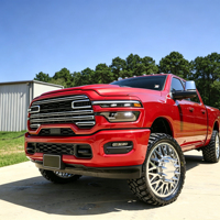 Ruedas Forjadas Dobles de 20, 22, 24 y 26 Pulgadas, 8x200, 8x180, 8x170 para Ford F350, F450, Ram 3500, Chevy Silverado 3500HD, Todoterreno, GMC