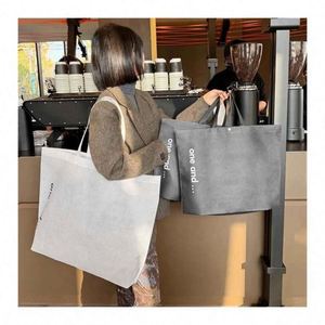 Hot Selling Custom Print Grocery Recycle Reusable Non-Woven Fabric Takeaway Storage Folding <b>Bag</b> <b>Long</b> Handle Logo for Shopping - Product Image 1