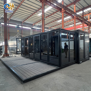 حاوية متنقلة قابلة للطي بطول 20 قدمًا، مكتب مسبق الصنع، مستودع، ورشة عمل - Product Image 2