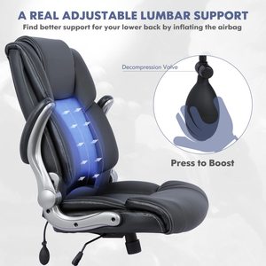 Nhà Máy bán hàng trực tiếp của cao trở lại ghế văn phòng điều hành, Ergonomic máy tính bàn và ghế, đảm bảo chất lượng - Product Image 2