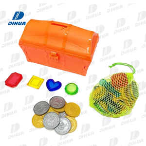 Ensemble de jouets de piscine d'été Gem de plongée en forme de diamant coloré avec <span class=keywords><strong>coffre</strong></span> au trésor, parfait pour l'aventure sous-marine et les célébrations de fête - Product Image 2
