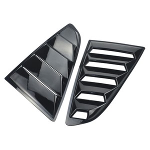 Aérations de capot Ford Mustang en ABS noir, garniture de calandre avant CFK08-BK - Product Image 3