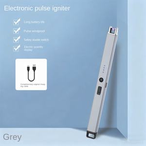 Allumeur <span class=keywords><strong>de</strong></span> <span class=keywords><strong>bougie</strong></span> <span class=keywords><strong>d</strong></span>'aromathérapie, briquet à impulsions rechargeable, coupe-vent, ABS, long manche, <span class=keywords><strong>allumage</strong></span> <span class=keywords><strong>de</strong></span> cuisinière à gaz pour la maison et la cuisine - Product Image 6