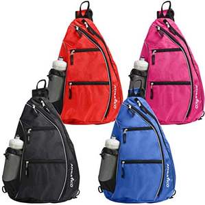 Muestra gratis de alta calidad bolsa de raqueta portátil deporte al aire libre personalizable Sling mochila Pickleball raqueta bolsa Paddle bolsa de transporte - Product Image 1