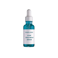 Sérum Traitant l'Acné 1,5% Acide Salicylique LHA Niacinamide Léger Affinant les Pores Traitement Post-Acné Anti-Imperfections 30ml Visage