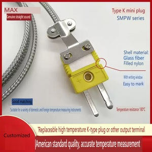 Sợi gốm 1000 độ lò cảm biến nhiệt độ cao XS-K-20 đo nhiệt độ cao dây k loại cặp nhiệt điện - Product Image 4