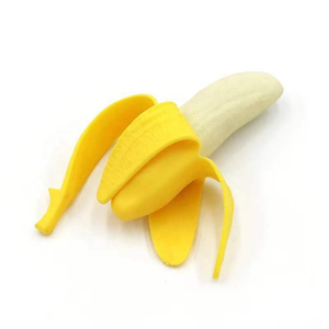 Juguetes al por mayor Kawaii divertidos de plátano para pelar y amasar, juguetes de descompresión para niños, juguetes antiestrés de plátano para apretar y aliviar la ansiedad. - Product Image 5