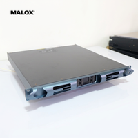 Amplificateur de puissance professionnel MALOX DA35K4 en métal pour audio professionnel, 2 ohms, 1U, 2 canaux, 6700W, classe D, AC 110-240V, sans fil/avec câblage électrique