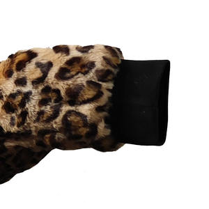 Women Plus Size Faux Fur <strong>Coat</strong> Jackets Long Sleeve With Full Zip and <strong>Thread</strong> Winter Soft Thick Outerwear - Product Image 6