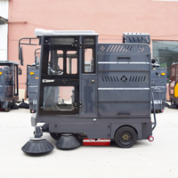 Balayeuse Électrique Autoportée 2000mm Largeur de Nettoyage Marquage CE Vente Directe Usine OEM Personnalisé Balayeuse de Rue Robuste pour Usine
