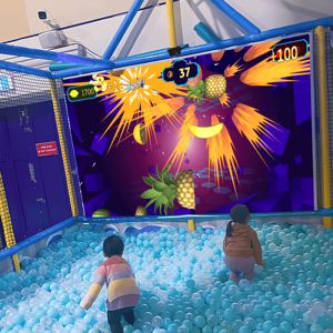 Jeu de projection murale interactif grand écran pour aire de jeux intérieure : Jeu mural interactif pour enfants : Magic Ball <span class=keywords><strong>Smash</strong></span> - Product Image 1