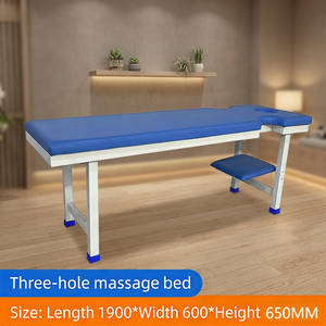 Cama <span class=keywords><strong>de</strong></span> <span class=keywords><strong>Fisioterapia</strong></span> Plana para Uso Doméstico y Hospitalario, Estructura <span class=keywords><strong>de</strong></span> Acero Galvanizado, Capacidad <span class=keywords><strong>de</strong></span> Carga <span class=keywords><strong>de</strong></span> 200 kg, Colchón <span class=keywords><strong>de</strong></span> PU <span class=keywords><strong>de</strong></span> 60 mm, Reposabrazos para Clínica y <span class=keywords><strong>Hospital</strong></span> - Product Image 4
