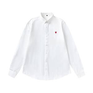 Chemise habillée décontractée pour <span class=keywords><strong>homme</strong></span> en 100 % coton, manches longues, anti-plis, respirante, taille 5XL, idéale pour le printemps – Très prisée à <span class=keywords><strong>Paris</strong></span> - Product Image 2