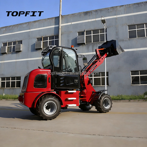 Mini-chargeuse sur pneus diesel TOPFIT H280, godet de 0,5 m³, charge nominale de 1000 kg, utilisation domestique, haute efficacité, poids de la machine de 2500 kg - Product Image 6