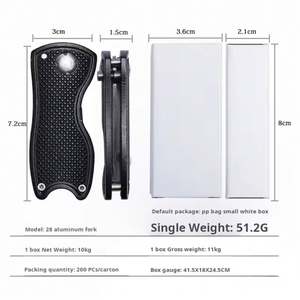 Herramienta Magnética de Reparación de Golf de Metal Personalizada de Fábrica con Marcador de Pelota - Product Image 5