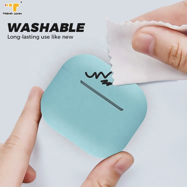 Bulk Wholesale Fashion Protective Luxury Cute Protective Carryiny Silicone Earbuds Custom Cover  for Airpods Pro