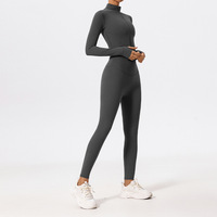 Ensemble de vêtements de sport pour femmes, haut et leggings de yoga confortables et doux, extensible et performant pour la salle de sport, le Pilates, la course à pied, l'entraînement physique