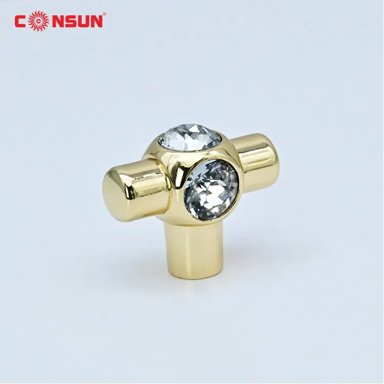 CSK-113-S di lusso cristallo diamante cassetto tirare manopole mobili maniglie delle porte