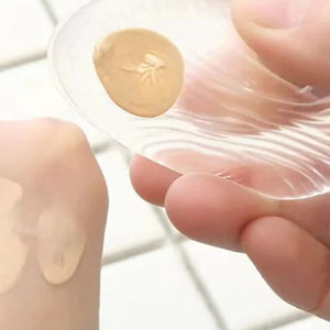 พัฟแต่งหน้าซิลิโคนใสรูปหัวใจ สำหรับรองพื้นบีบีครีม JIY OEM Air Cushion Jelly Cosmetic Foundation - Product Image 5