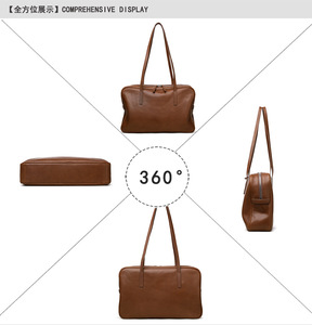 New High Quality Women Messenger Bags for Women Genuine Leather Handbags Crossbody Bags Ladies Shoulder Bags <b>Tote</b> Top-handle - Product Image 3