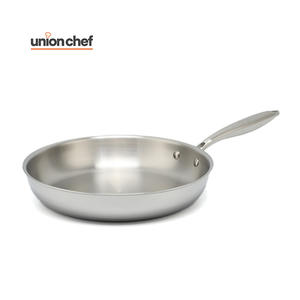 Sartén de Acero Inoxidable de 3 Capas, Moderna y de Lujo, <span class=keywords><strong>Sin</strong></span> Recubrimiento, Ecológica, Acabado Pulido, Apta para Lavavajillas y Horno, para Cocina Casera - Product Image 2