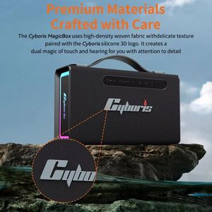 Haut-parleur portable T15 100W avec subwoofer, poignée RGB, étanche IPX6, sans fil, prise en charge des cartes TF, AUX, TWS, basses profondes, alimenté par batterie - Product Image 2