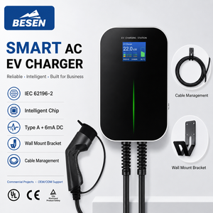 สถานีชาร์จรถยนต์ไฟฟ้า EVSE เครื่องชาร์จรถยนต์ไฟฟ้า 22 กิโลวัตต์ - Product Image 4